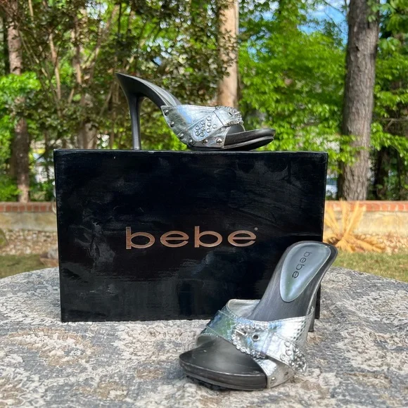 Vintage BeBe Carmen Heels - Size 5 - Picture 17 of 17